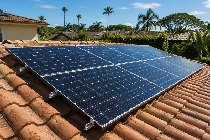 Installation de panneaux solaires à Tourouzelle